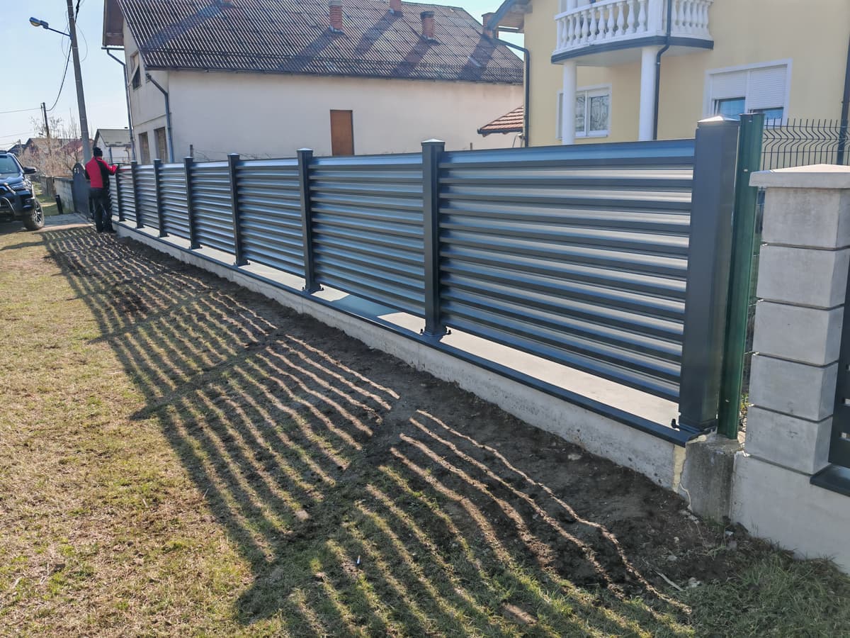 aluminijska-ograda-5 Aluminijka ograda, antracit